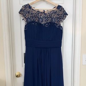 Navy Blue Formal Dress